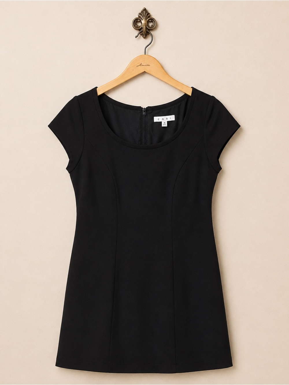 CAbi Black Lined Jacket - Sleek Black Interior